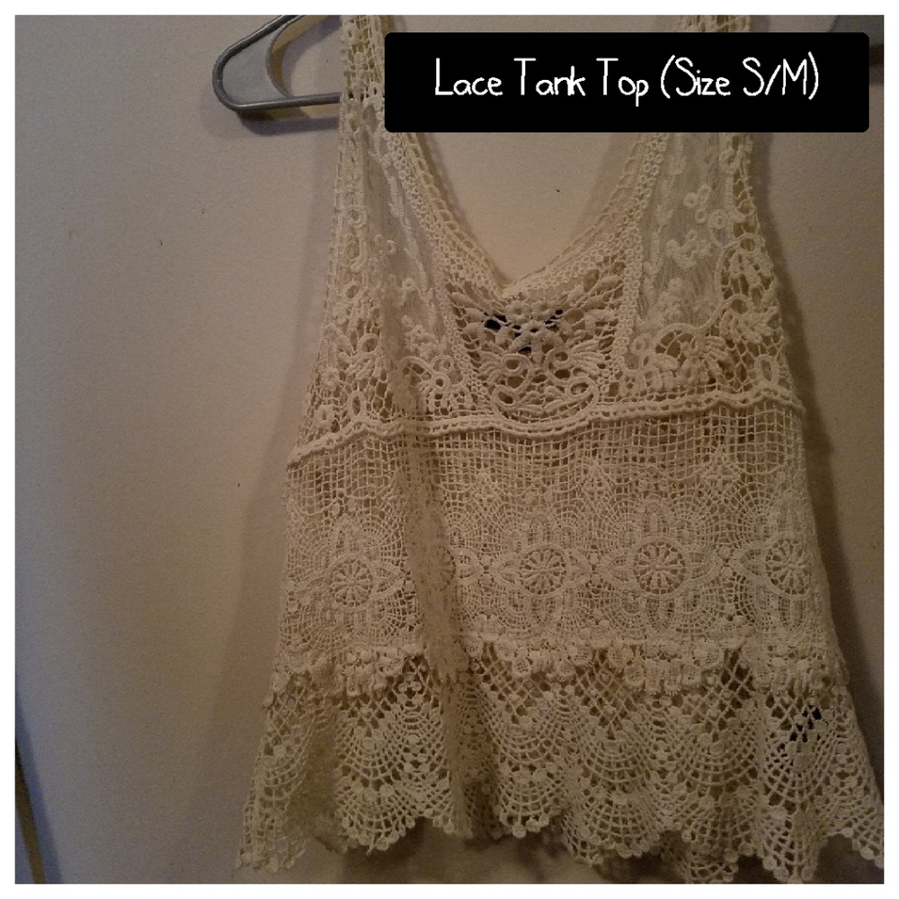 Lace tank